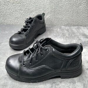 Timberland PRO Black Titan Safety Work Shoes 10W Slip Resistant